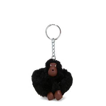 Kipling Sven Monkey Keychain Accessories Black Tonal | AU 1991OK